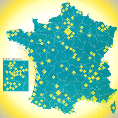 carte de france